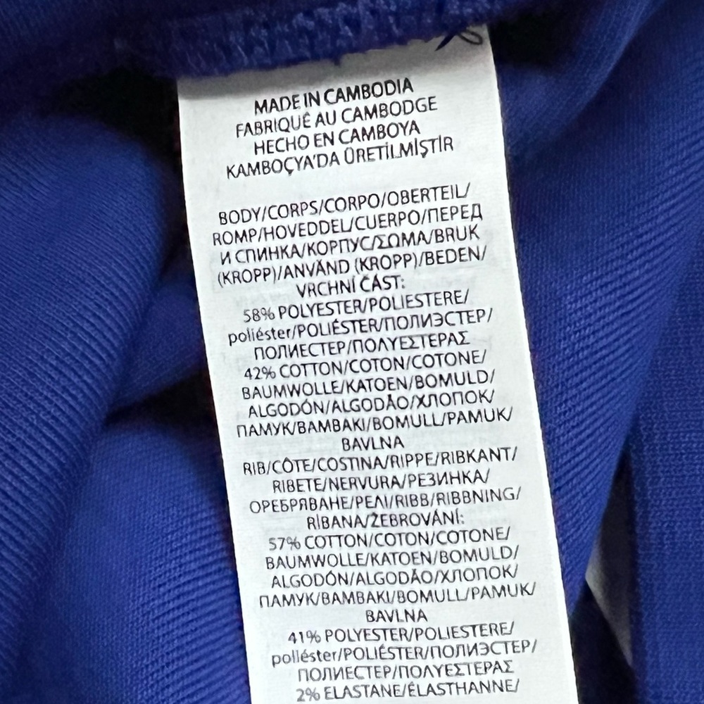 POLO RALPH LAUREN Double Knit Tech Panel Logo Jogger Sweatsuit Blue Size L - Picture 11 of 12
